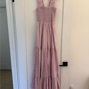 Abercrombie Pink Sleeveless Maxi Dress